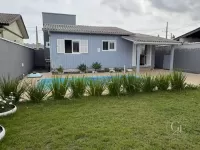 Casa com Piscina Balneário Gaivota - Jardim Ultramar